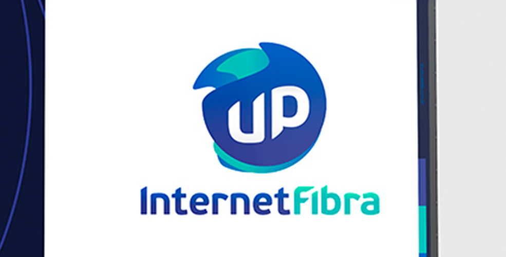 Marca da empresa UP Internet Fibra